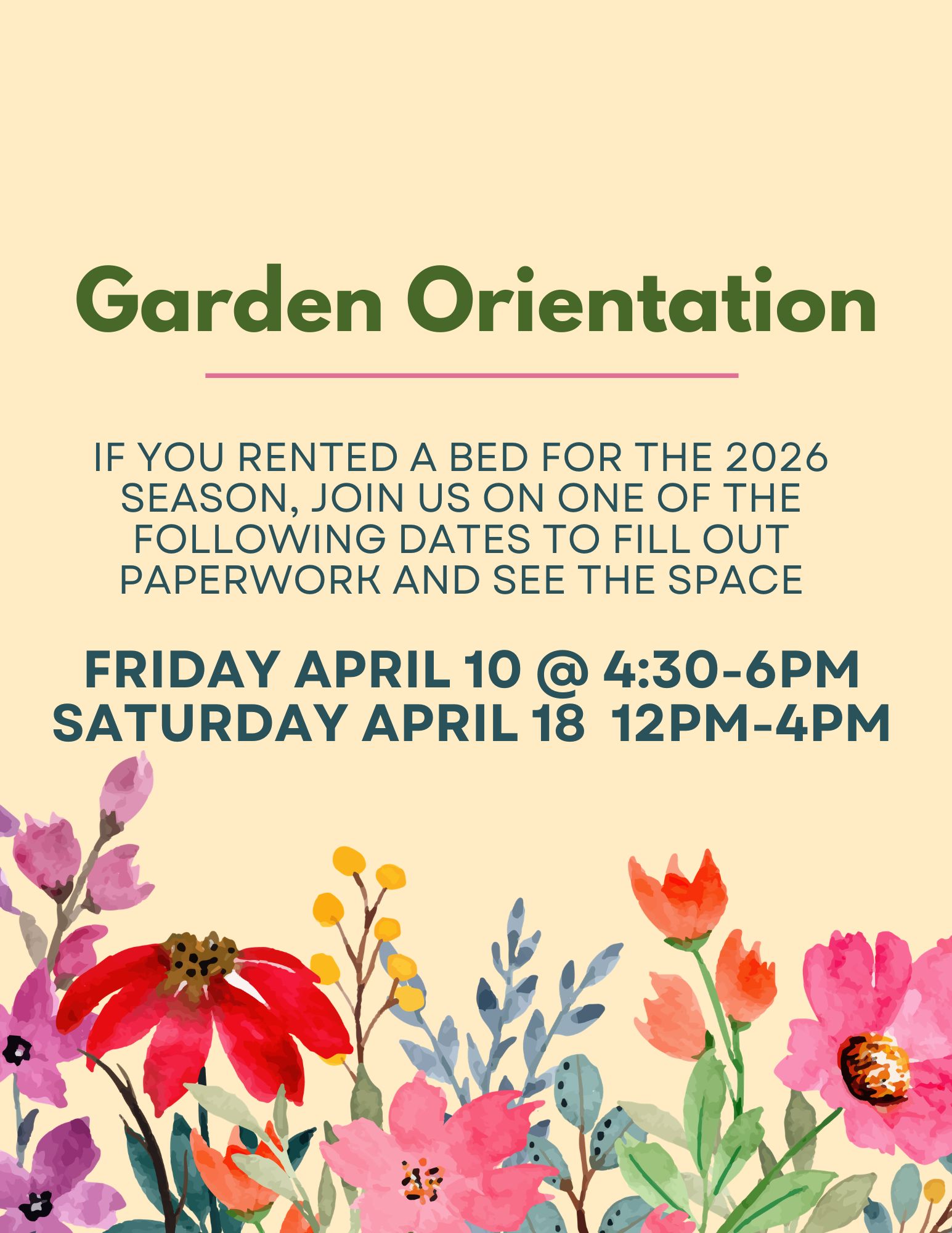 Community members gathered at Hoosick Community Garden