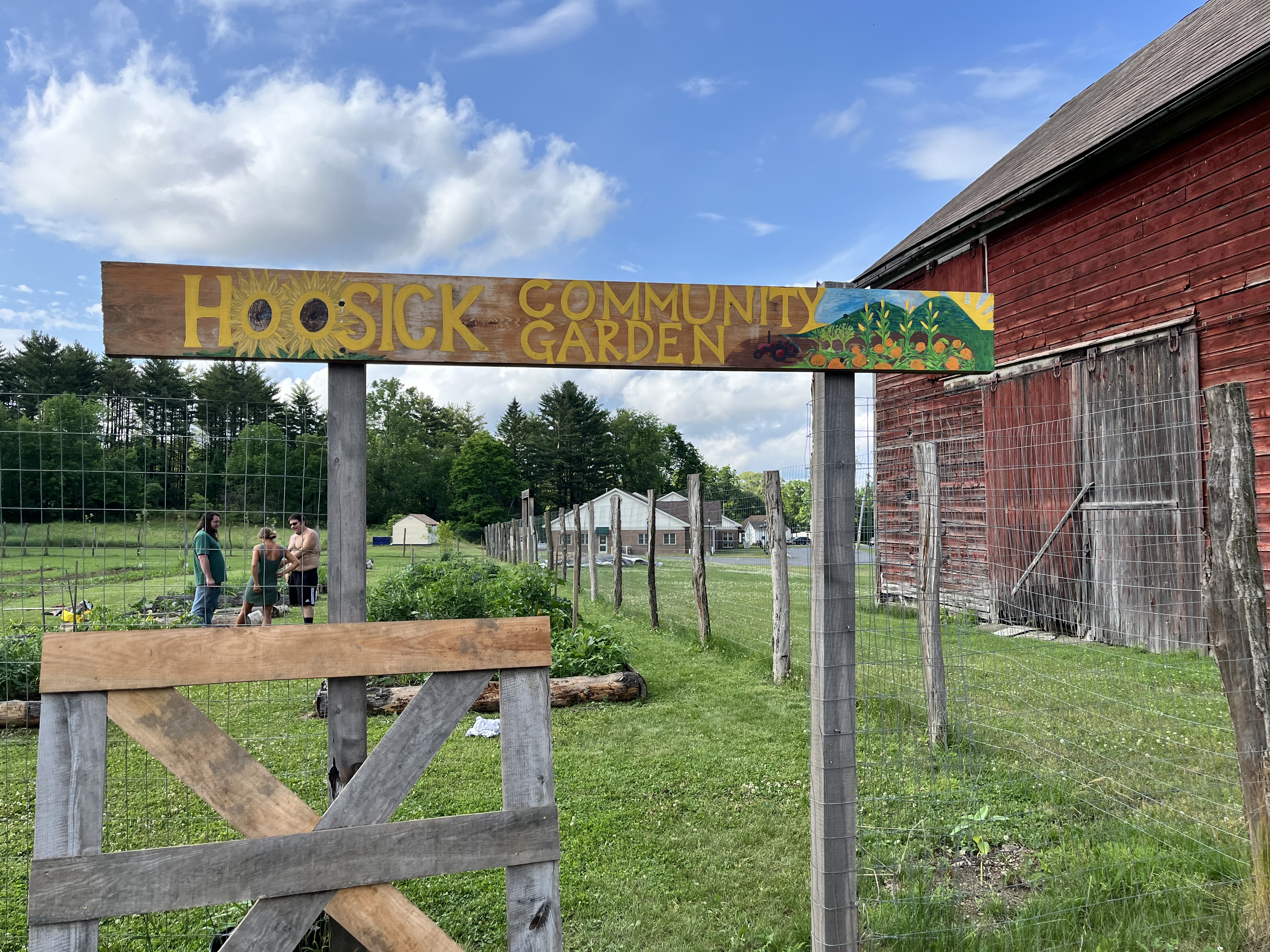 Photo from the Hoosick Community Garden