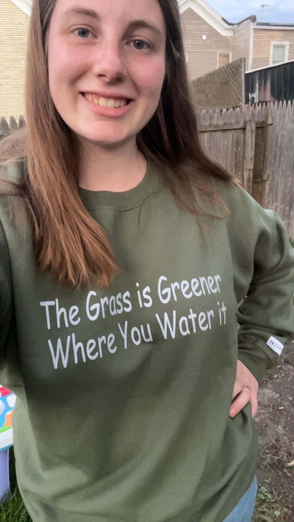 Kaila Schmigel, Board President of Hoosick Community Garden